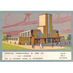 ABAO Liège Exposition universelle de Liège 1930 - Palais de la Pologne.