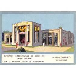 ABAO Liège Exposition universelle de Liège 1930 - Palais des transports (secteur nord).