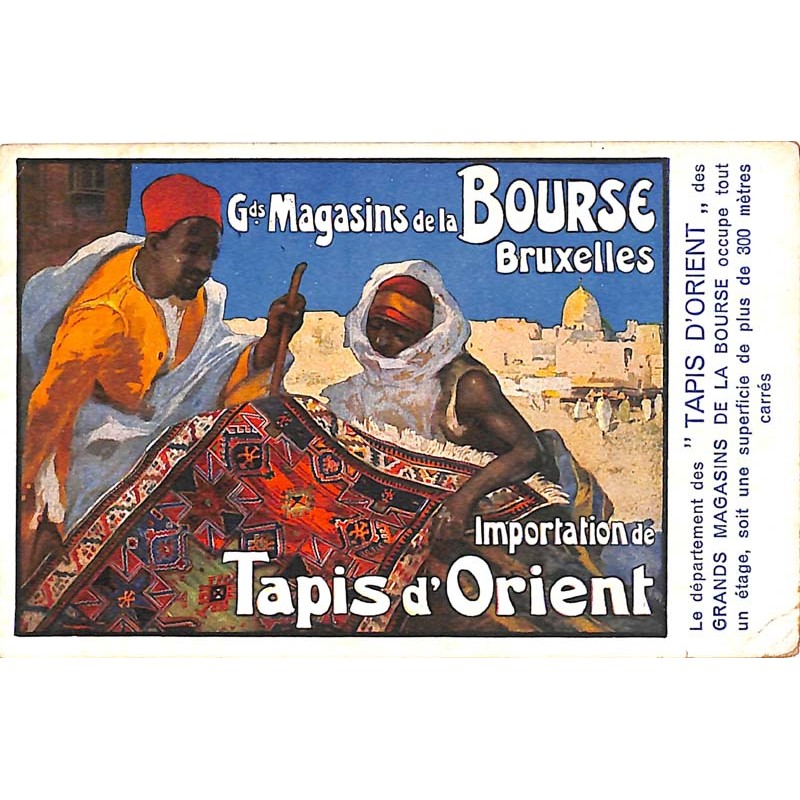 ABAO Publicité Gds Magasins de la Bourse Bruxelles - Importation de tapis d'Orient.