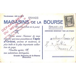 ABAO Publicité Gds Magasins de la Bourse Bruxelles - Importation de tapis d'Orient.