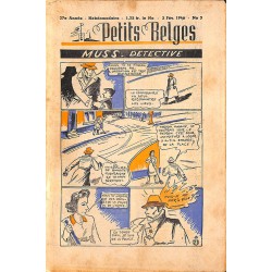 ABAO Bandes dessinées Petits Belges 27e année n°05 - 03/02/1946