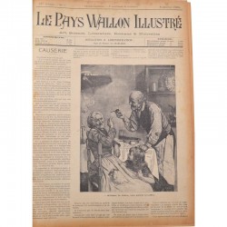 ABAO Pays wallon illustré (Le) Le Pays wallon illustré. Recueil de l'année 1908.