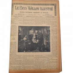 ABAO Pays wallon illustré (Le) Le Pays wallon illustré. Recueil de l'année 1905.