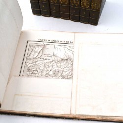 ABAO Littérature Barthélemy (Jean-Jacques) - Voyage du jeune Anacharsis en Grèce. 7 tomes + Atlas.