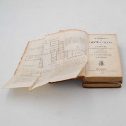 ABAO Bibliophilie [Napoléon] Las Cases (Emmanuel de) - Mémorial de Sainte-Hélène. Tomes 1 & 2.