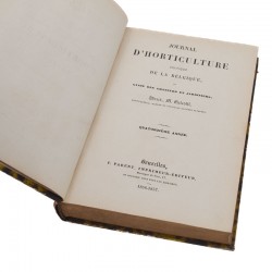 ABAO Sciences naturelles [Horticulture] Galeotti (Henri-Guillaume) - Journal d'horticulture pratique de la Belgique. 1856-1857.