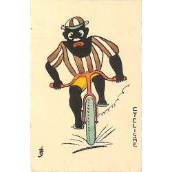 ABAO Illustrateurs [Congo] Illustration "Cyclisme".