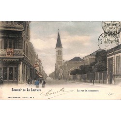 ABAO Hainaut La Louvière - Souvenir de La Louvière. La rue du commerce.