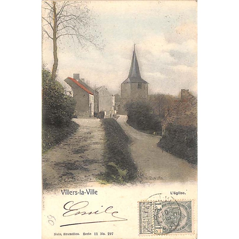 ABAO Brabant wallon Villers-la-Ville - L'église.