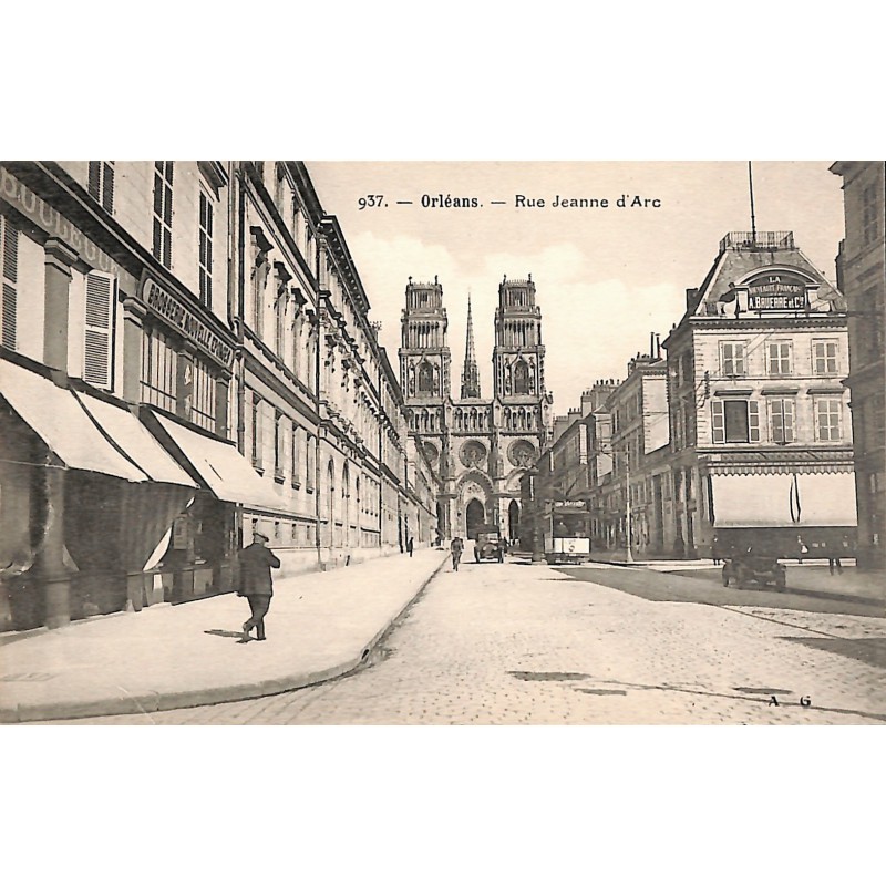 ABAO 45 - Loiret [45] Orléans - Rue Jeanne d'Arc.