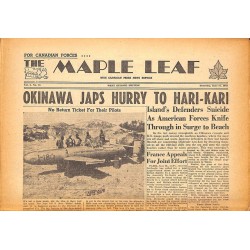 ABAO Journaux et périodiques The Maple Leaf. 1945/06/21. Vol.3 N°75.
