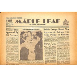 ABAO Journaux et périodiques The Maple Leaf. 1945/06/25. Vol.3 N°78.