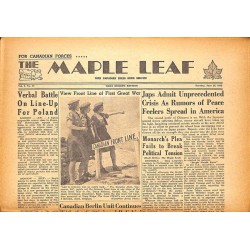 ABAO Journaux et périodiques The Maple Leaf. 1945/06/26. Vol.3 N°79.