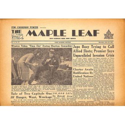 ABAO Journaux et périodiques The Maple Leaf. 1945/06/28. Vol.3 N°81.