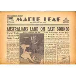 ABAO Journaux et périodiques The Maple Leaf. 1945/07/03. Vol.3 N°85.