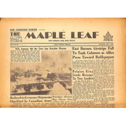 ABAO Journaux et périodiques The Maple Leaf. 1945/07/04. Vol.3 N°86.