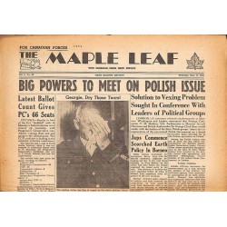 ABAO Journaux et périodiques The Maple Leaf. 1945/06/14. Vol.3 N°69.