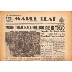 ABAO Journaux et périodiques The Maple Leaf. 1945/06/15. Vol.3 N°70.