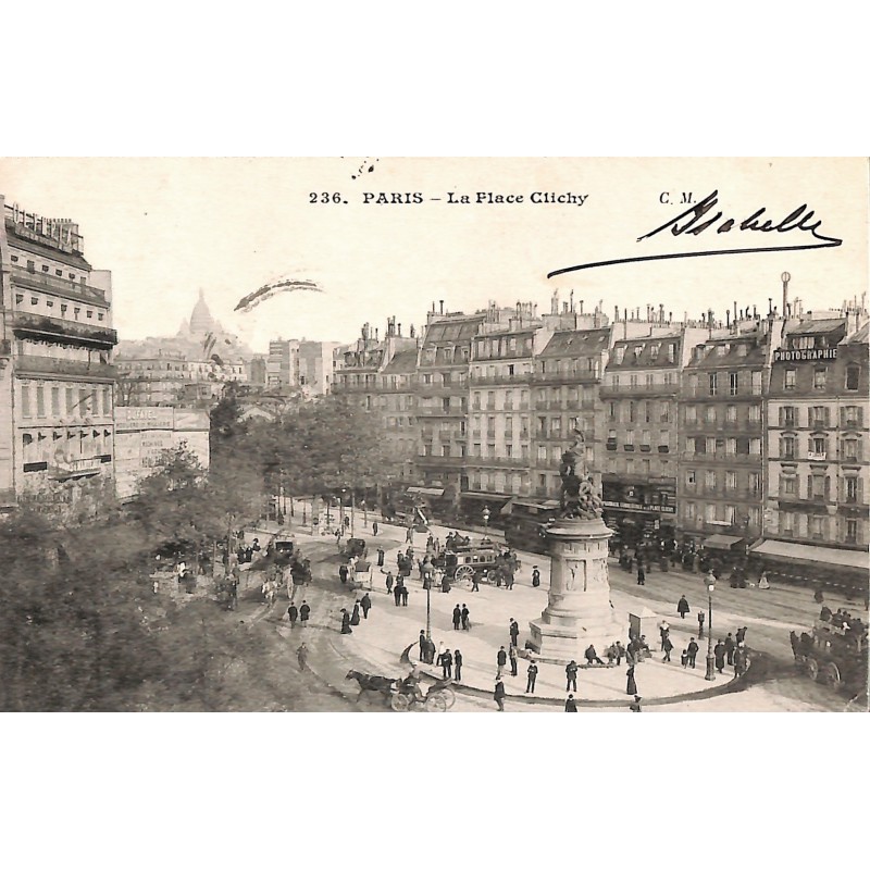 ABAO 75 - Paris [75] Paris - La Place Clichy.