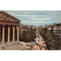 ABAO 75 - Paris [75] Paris - Le Boulevard de la Madeleine.