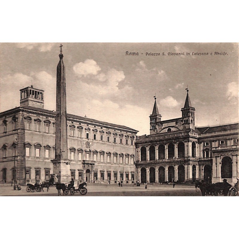 ABAO Italie Roma - Palazzo S. Giovanni in Laterano e Abside.