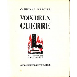 ABAO 1900- MERCIER (Cardinal).- VOIX DE LA GUERRE.
