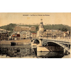ABAO Namur Dinant - Le Pont et l'Hôtel des Postes.