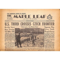 ABAO Journaux et périodiques The Maple Leaf. 1945/04/19. Vol.3 N°21.