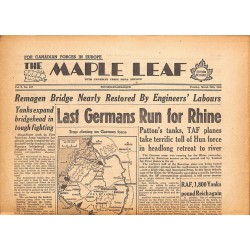 ABAO Journaux et périodiques The Maple Leaf. 1945/03/20. Vol.2 N°157.