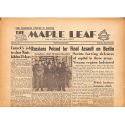 ABAO Journaux et périodiques The Maple Leaf. 1945/03/14. Vol.2 N°152.