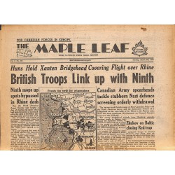 ABAO Journaux et périodiques The Maple Leaf. 1945/03/05. Vol.2 N°144.