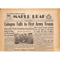 ABAO Journaux et périodiques The Maple Leaf. 1945/03/07. Vol.2 N°146.