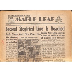 ABAO Journaux et périodiques The Maple Leaf. 1945/02/12. Vol.2 N°126.