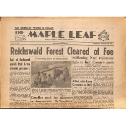 ABAO Journaux et périodiques The Maple Leaf. 1945/02/14. Vol.2 N°128.