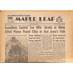 ABAO Journaux et périodiques The Maple Leaf. 1945/02/16. Vol.2 N°130.