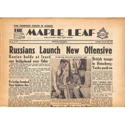 ABAO Journaux et périodiques The Maple Leaf. 1945/01/25. Vol.2 N°111.