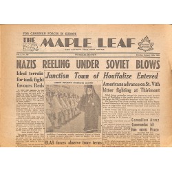 ABAO Journaux et périodiques The Maple Leaf. 1945/01/16. Vol.2 N°103.