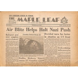 ABAO Journaux et périodiques The Maple Leaf. 1944/12/26. Vol.2 N°86.