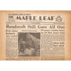 ABAO Journaux et périodiques The Maple Leaf. 1944/12/20. Vol.2 N°82.