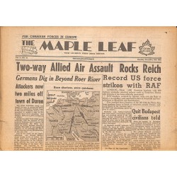 ABAO Journaux et périodiques The Maple Leaf. 1944/12/12. Vol.2 N°75.