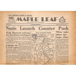 ABAO Journaux et périodiques The Maple Leaf. 1944/12/18. Vol.2 N°80.