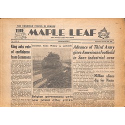 ABAO Journaux et périodiques The Maple Leaf. 1944/11/29. Vol.2 N°64.