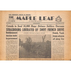 ABAO Journaux et périodiques The Maple Leaf. 1944/11/24. Vol.2 N°60.