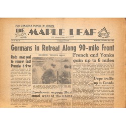 ABAO Journaux et périodiques The Maple Leaf. 1944/11/22. Vol.2 N°58.