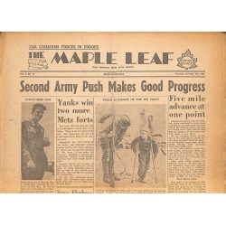 ABAO Journaux et périodiques The Maple Leaf. 1944/11/16. Vol.2 N°53.