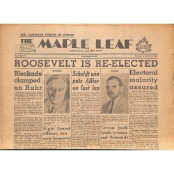 ABAO Journaux et périodiques The Maple Leaf. 1944/11/09. Vol.2 N°47.