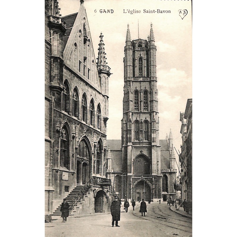 ABAO Flandre orientale Gand - L'église Saint-Bavon.