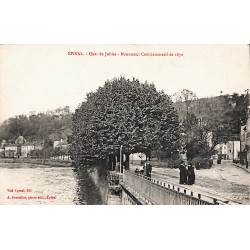 ABAO 88 - Vosges [88] Epinal - Quai de Juillet. Monument Commémoratif de 1870.