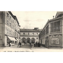ABAO 88 - Vosges [88] Epinal - Rue de la Comédie et Théâtre.