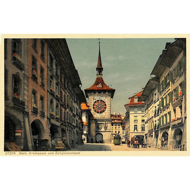ABAO Suisse Berne - Kramgasse und Zeitglockenturm.